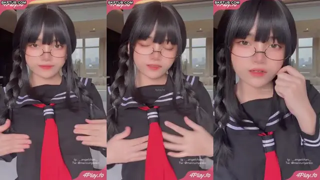 Bokep Angel Chan Cosplay Siswa Jepang 1