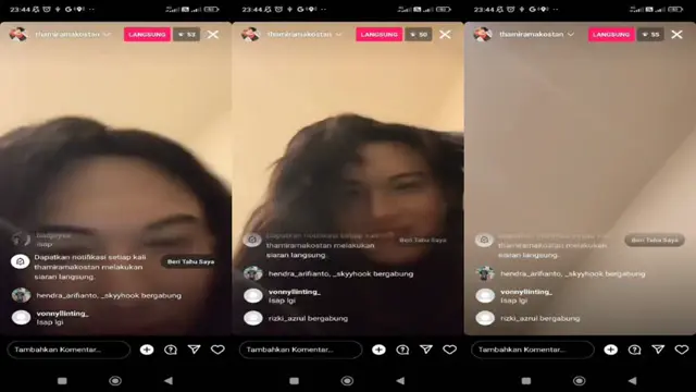 Thamirama Kostan Ceweknya Nyepong Live Instagram Skandal