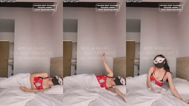 Bokep Miss Lutty Vani Hijab Bangun Tidur Colmek Pake Terong