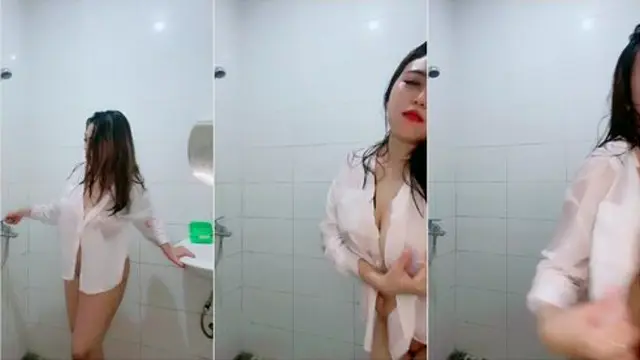 Jembut Memek Miya Live Mandi