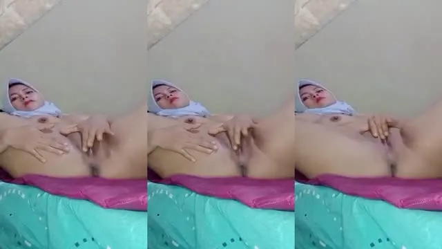 Jilbab Siap Ukur Colmek Dildo 2