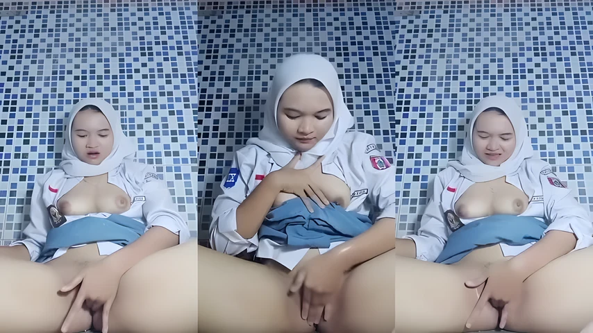 Abg Sma Aya Seragam Sekolah Colmek Di Rumah Teman